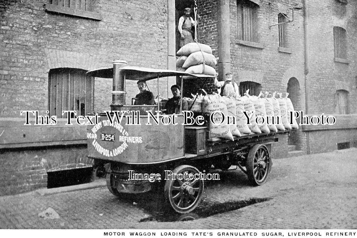 LA 4594 - Motor Wagon, Tates Granulated Sugar, Liverpool, Lancashire
