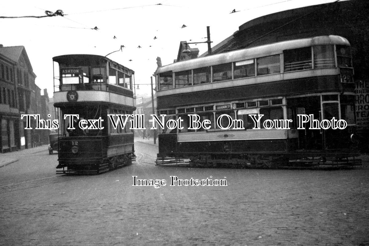 LA 4637 - Ashton Under Lyne Trams, Lancashire