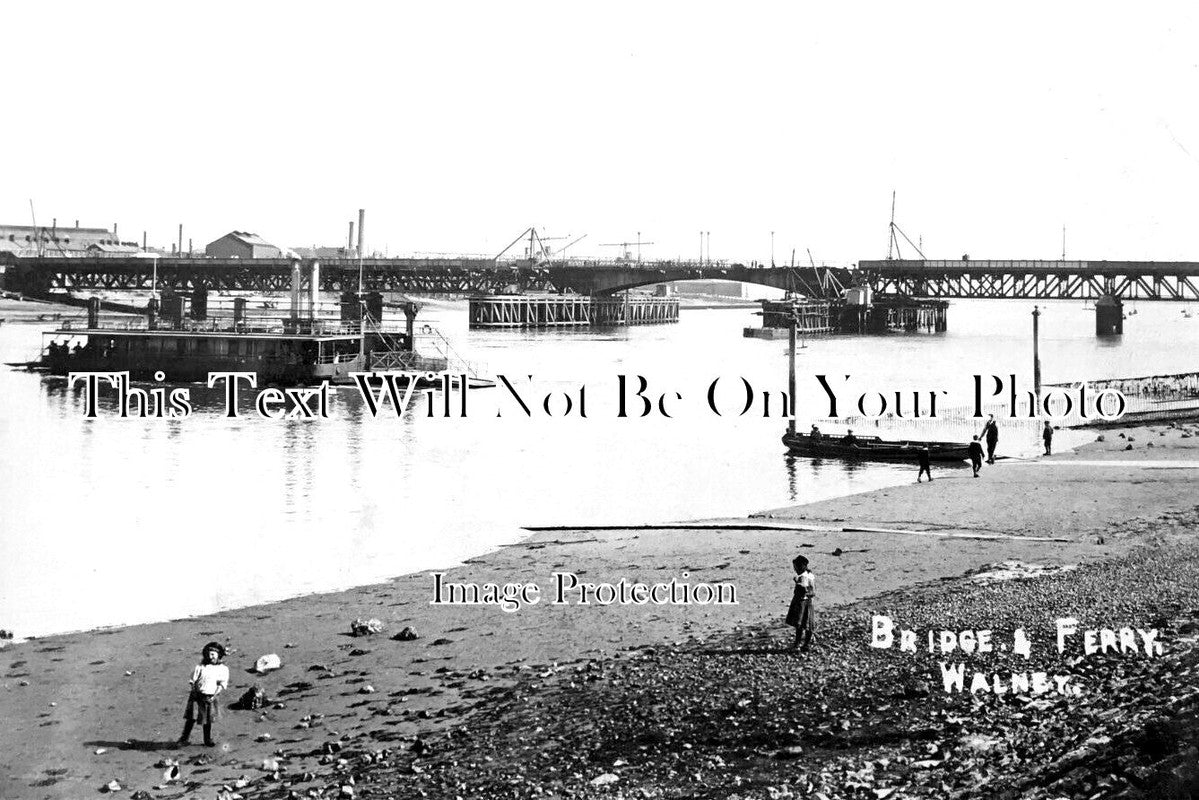 LA 4638 - Bridge & Ferry, Walney, Barrow In Furness, Lancashire