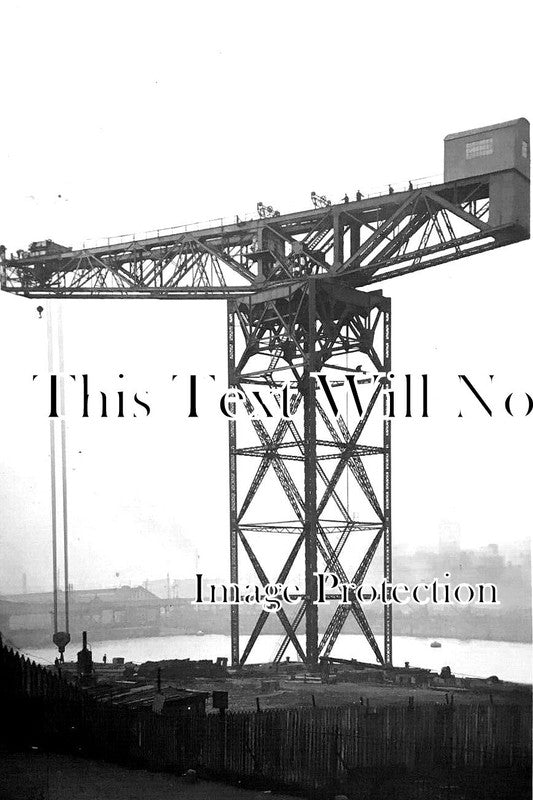 LA 4642 - 150 Ton Crane At Vickers Wharf, Barrow In Furness, Lancashire