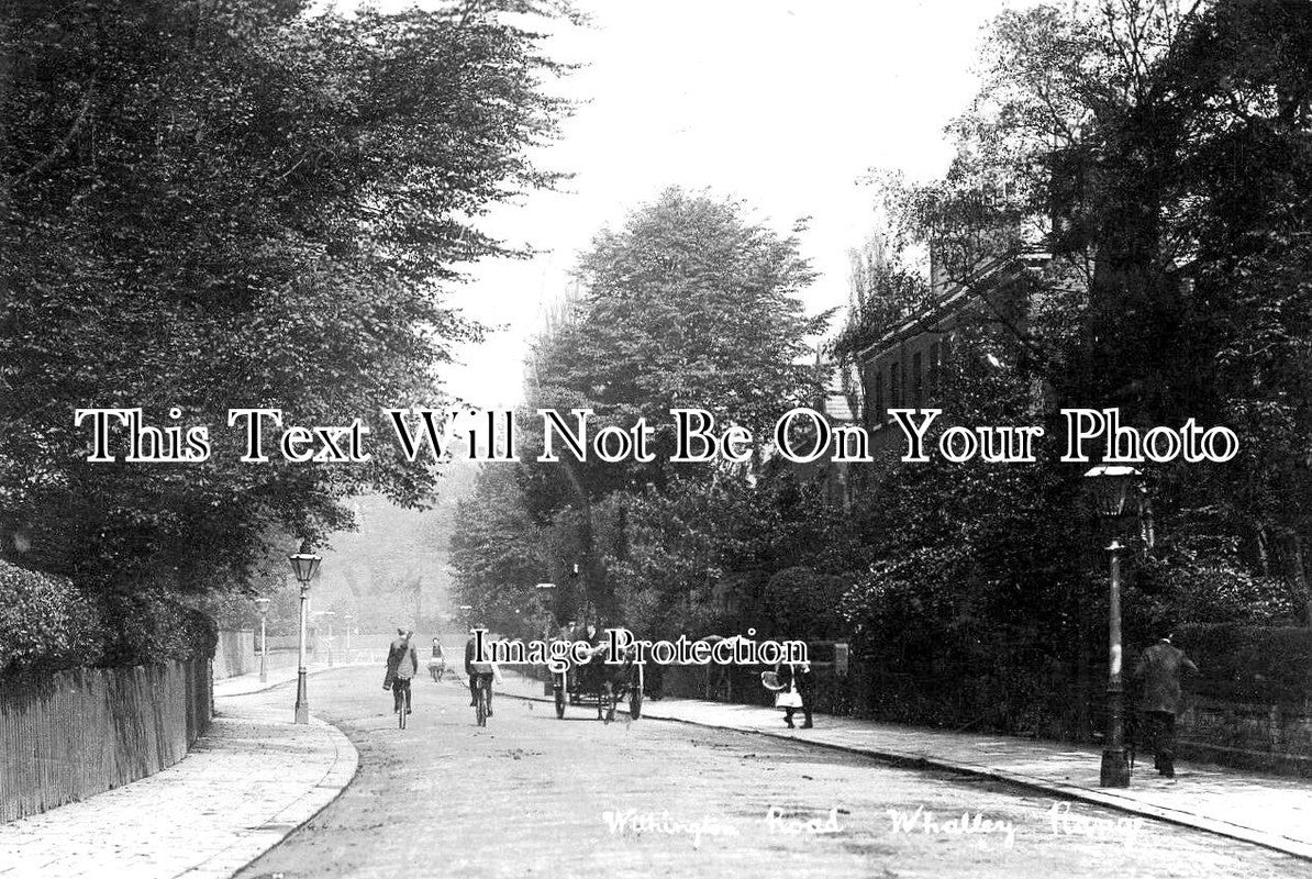 LA 4648 - Withington Road, Whalley Range, Lancashire c1904