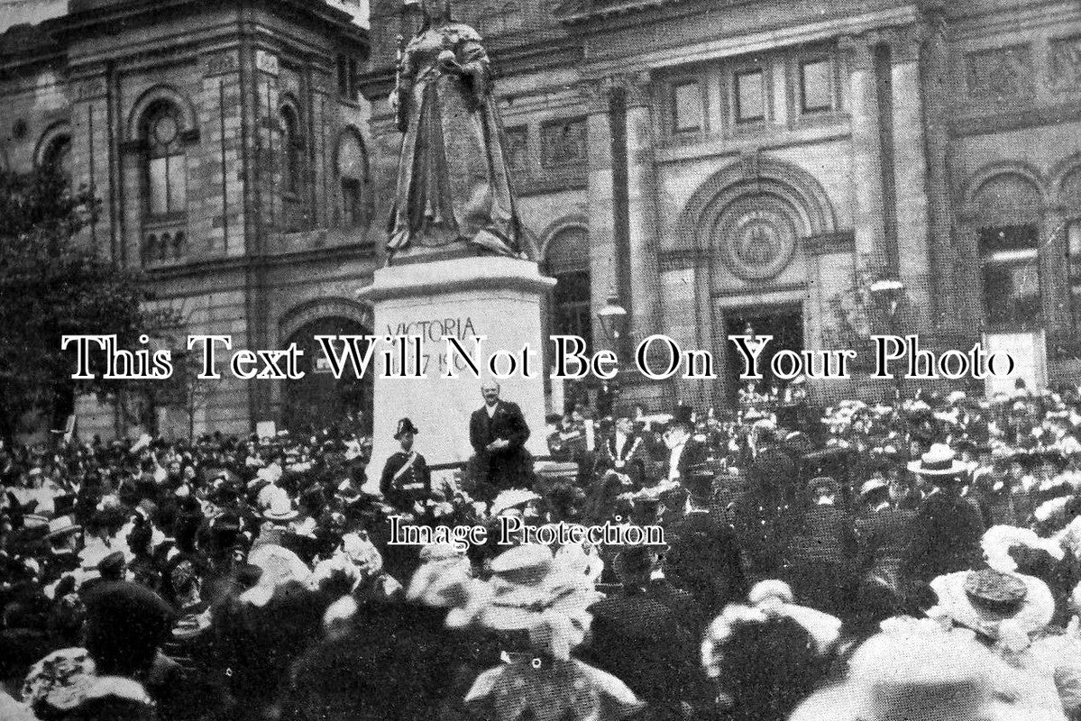 LA 4652 - Unveiling Queen Victoria Statue, Southport, Lancashire 1904