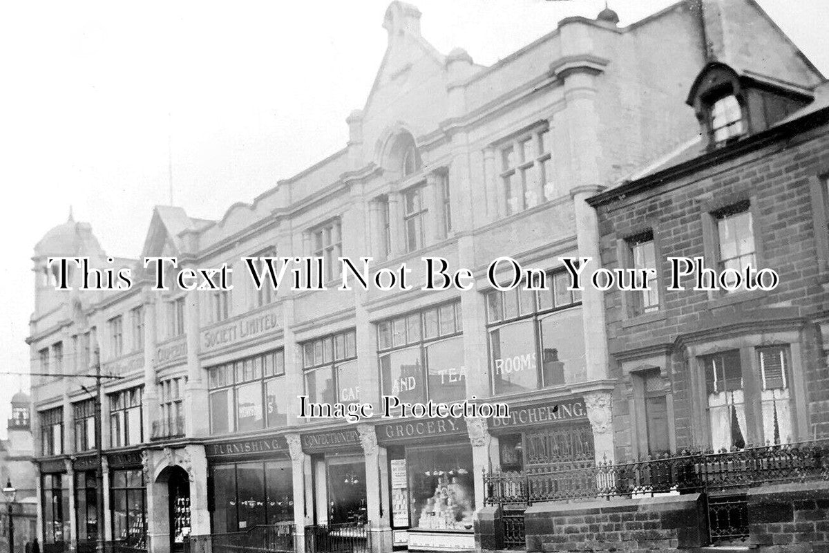 LA 4653 - Co-Operative Building, Colne, Lancashire c1908