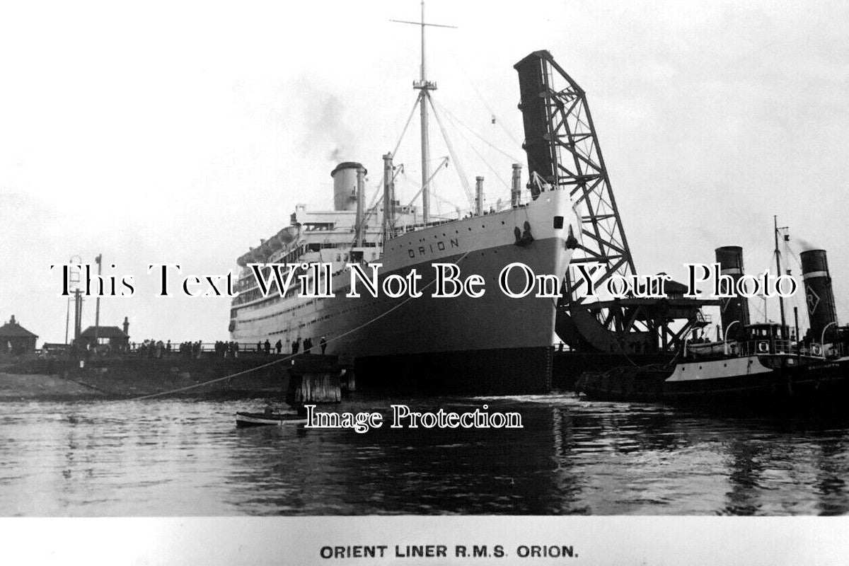LA 4672 - Orient liner RMS Orion, Barrow, Lancashire