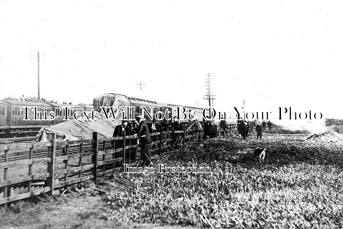 LA 4757 - Blundellsands Hall Road Railway Station Accident, Liverpool 1905