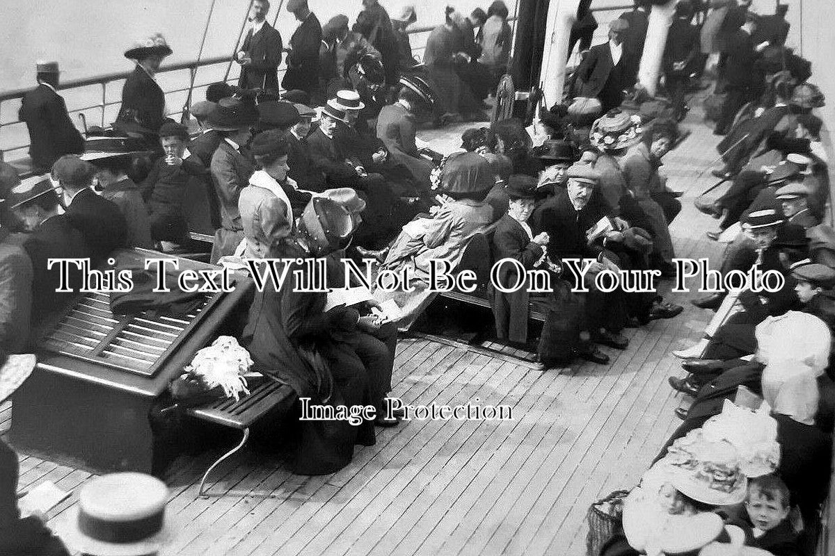 LA 4795 - Fleetwood To Barrow On The Lady Evelyn Ship, Lancashire 1910
