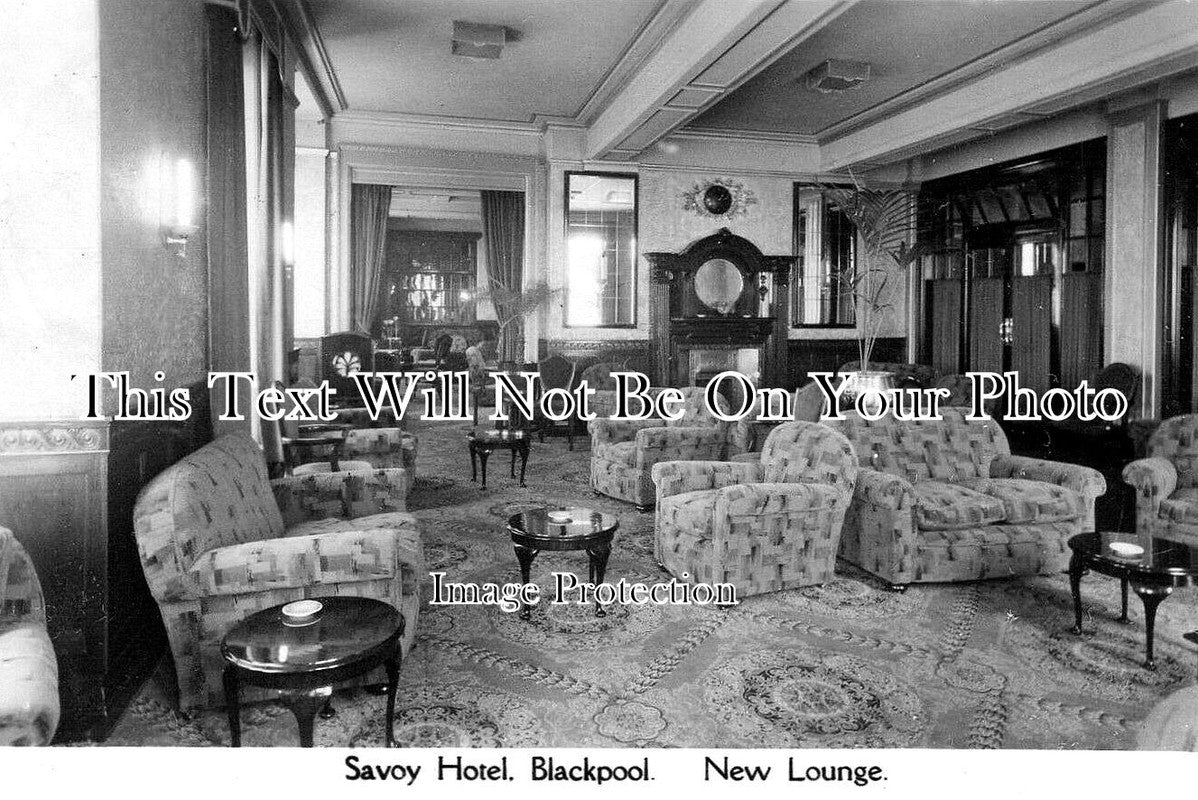 LA 4808 - New Lounge, Savoy Hotel, Blackpool, Lancashire