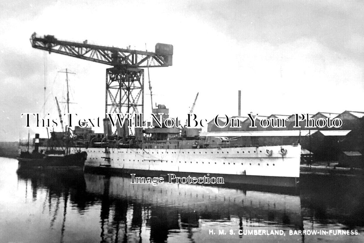 LA 4811 - HMS Cumberland, Barrow In Furness, Lancashire