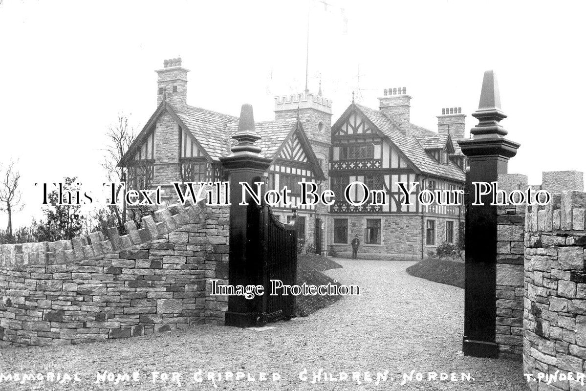 LA 5150 - Memorial Home For Crippled Children, Norden, Lancashire c1916