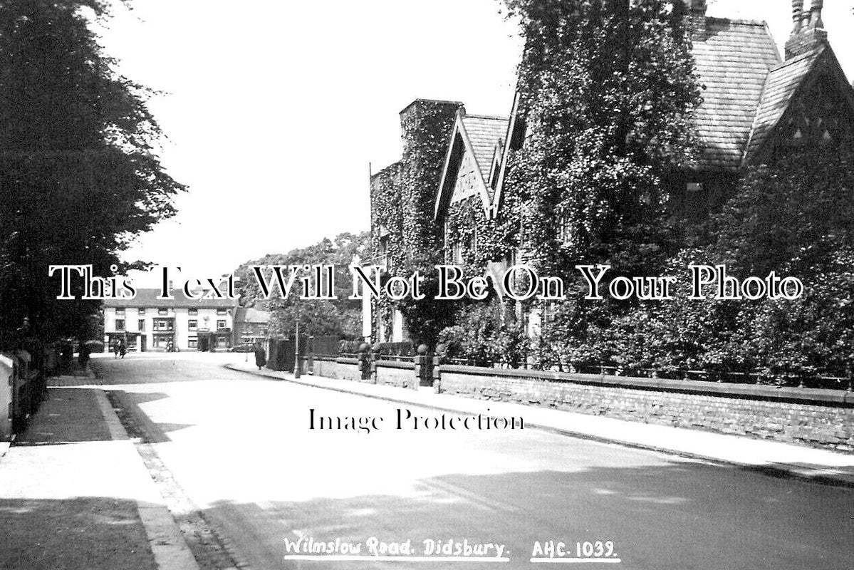 LA 5317 - Wilmslow Road, Didsbury, Lancashire c1915