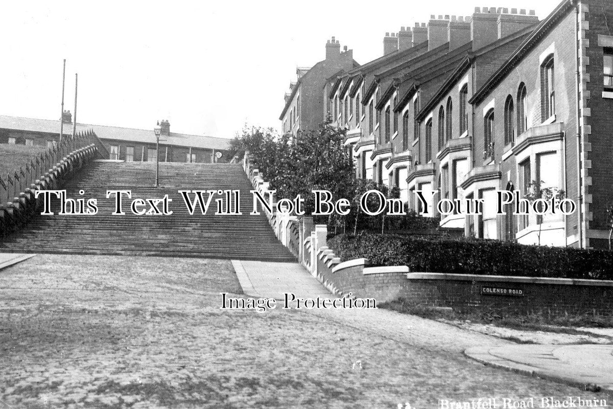 LA 5323 - Brantfell Road, Blackburn, Lancashire c1912