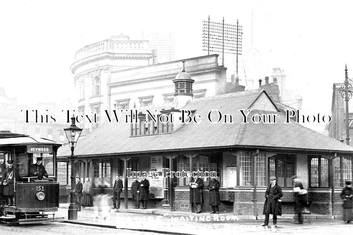 LA 5351 - Tram Waiting Room, Broadway, Rochdale, Lancashire