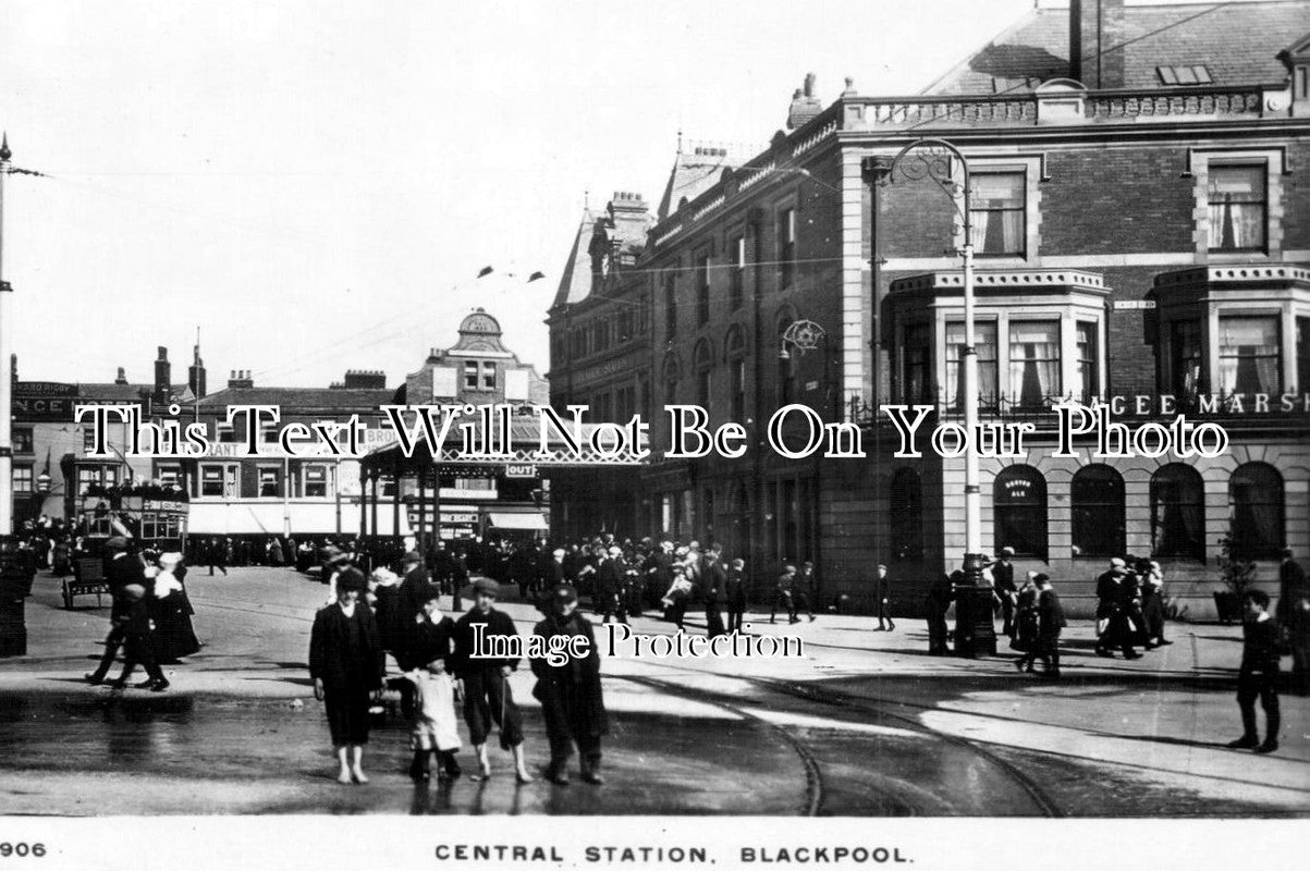 LA 681 - Central Railway Station, Blackpool, Lancashire