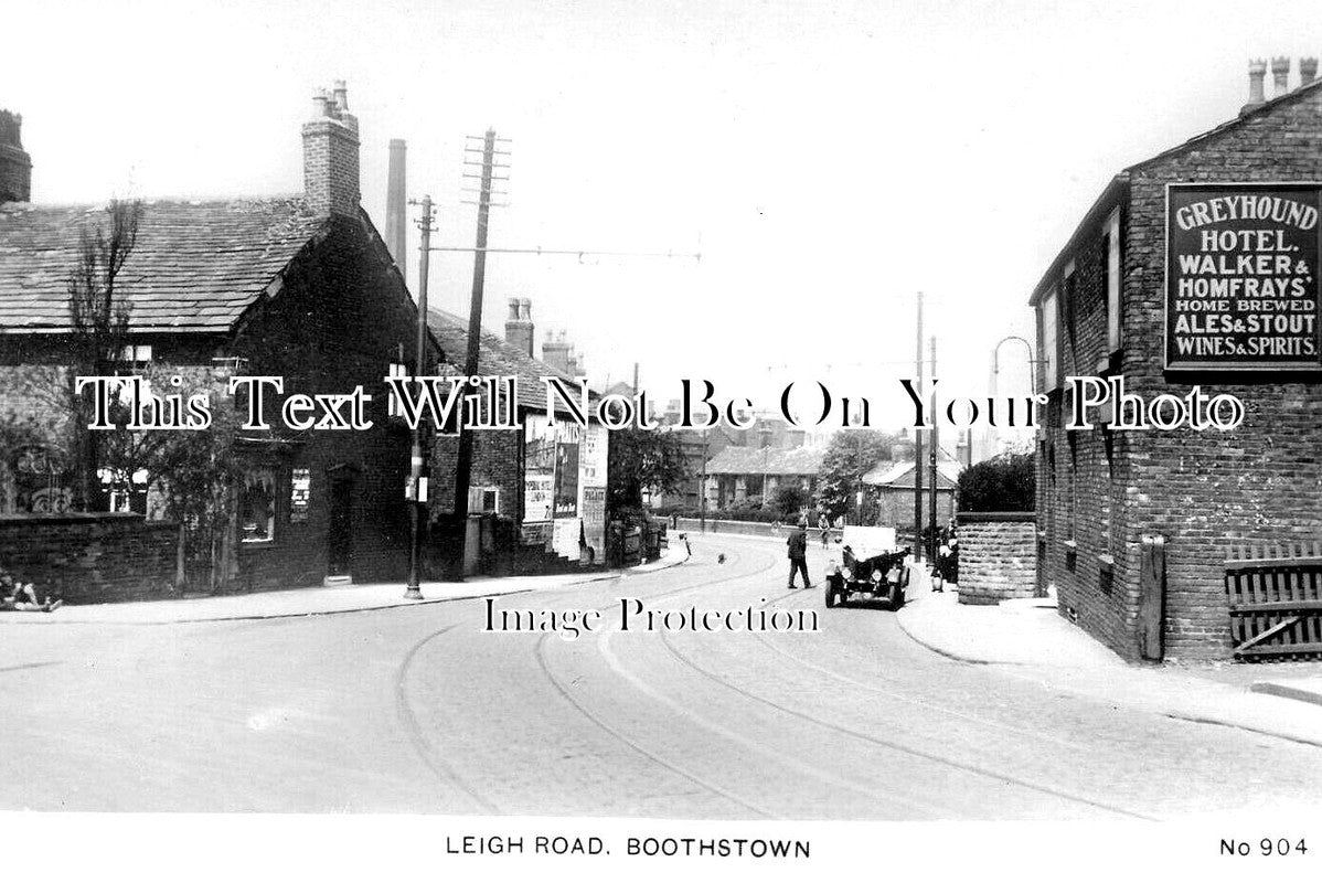 LA 6933 Greyhound Hotel, Leigh Road, Boothstown, Lancashire JB Archive