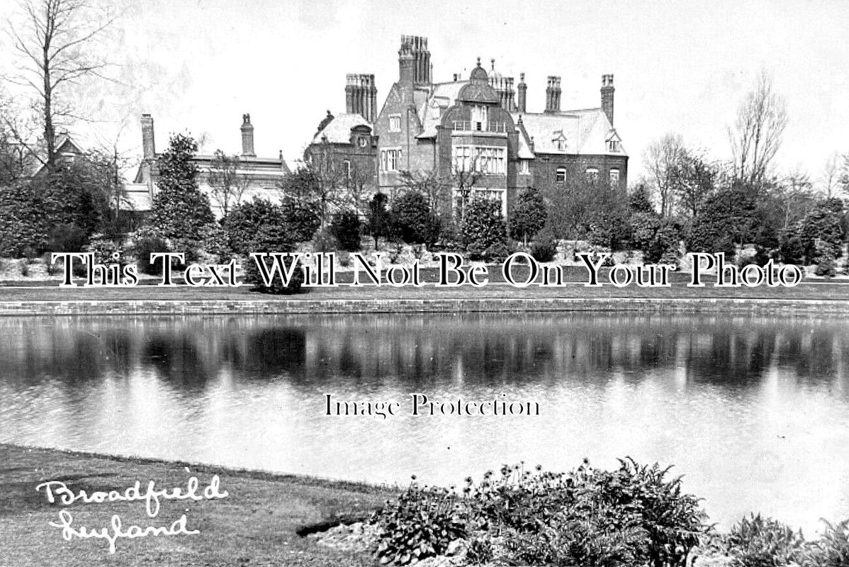 LA 7336 - Broadfield House, Leland, Lancashire c1906