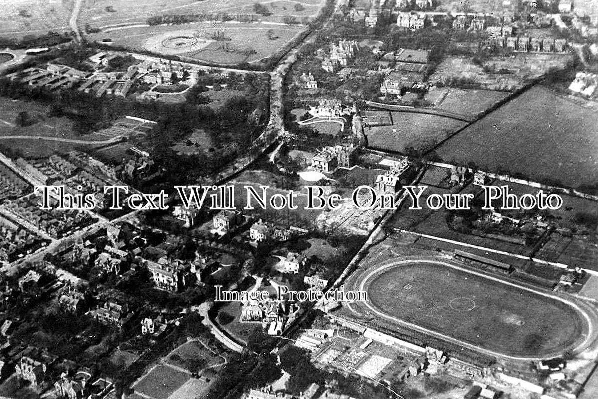 LA 817 - Manchester Athletic Ground & Platt Fields, Aerial View, Lancashire