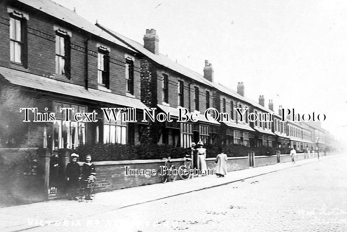 LA 892 - Victoria Road, Stretford, Manchester, Lancashire c1909