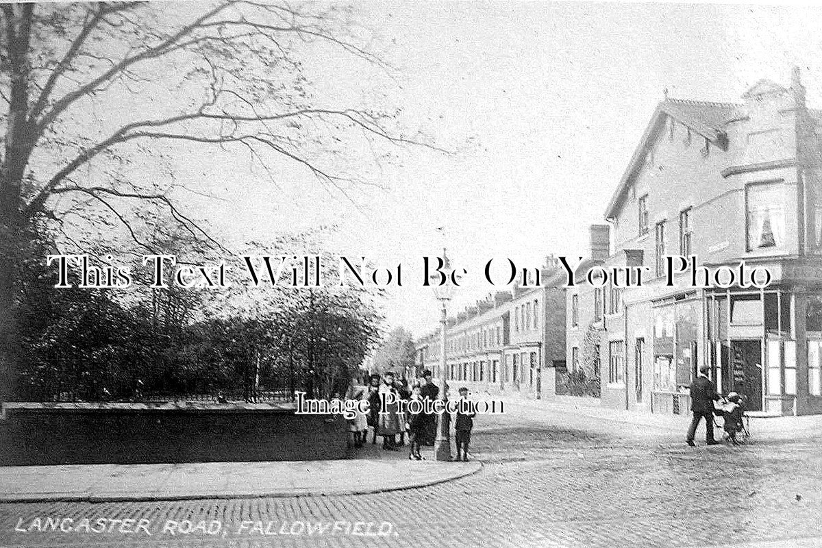 LA 931 - Lancaster Road, Fallowfield, Manchester, Lancashire c1905