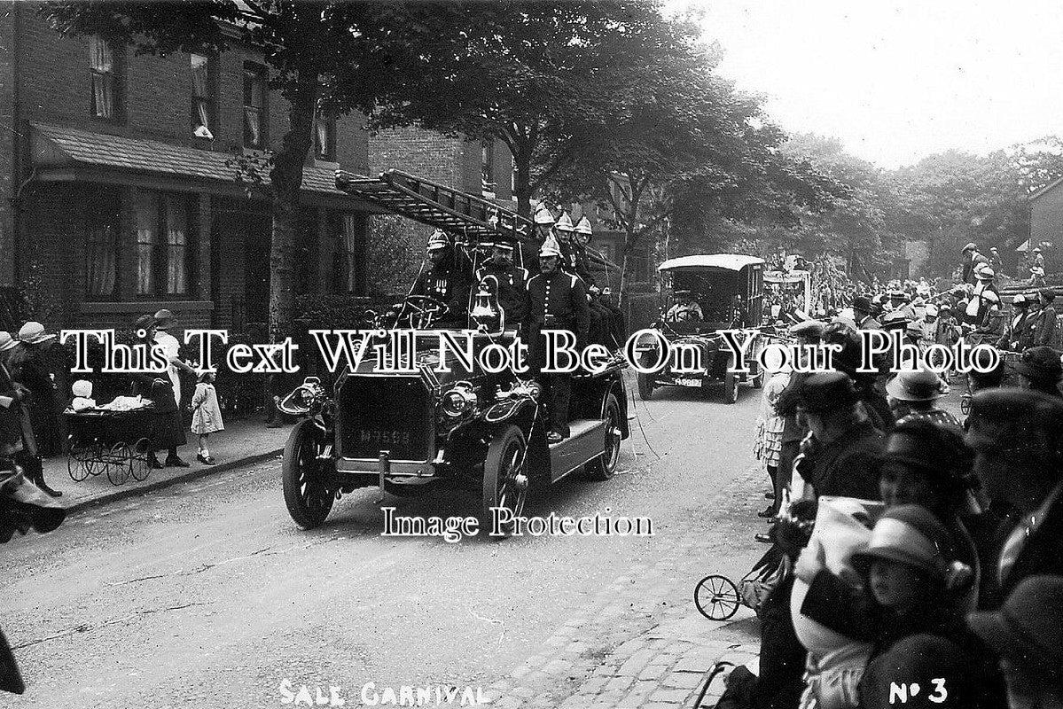 LA 949 - Fire Engine Brigade, Carnival Parade, Sale, Manchester, Lancashire