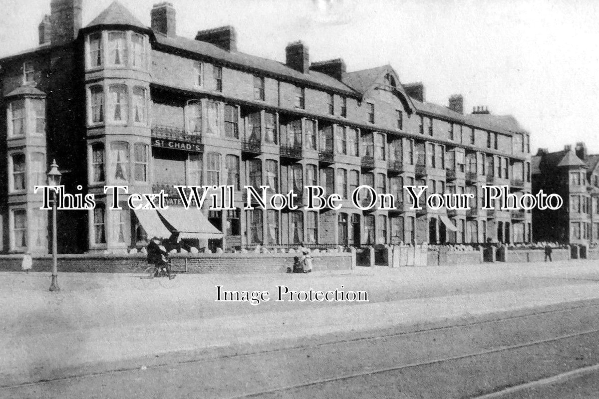 LA 956 - St Chads Terrace, South Shore, Blackpool, Lancashire c1905