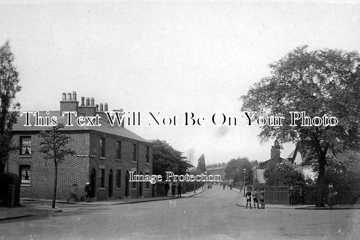 LA 960 - Barton Road, Poplar Roads, Stretford, Manchester, Lancashire c1930