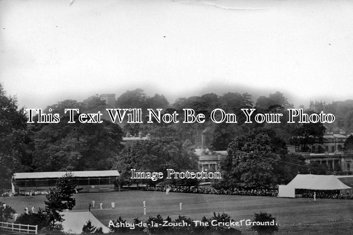 LC 102 - Cricket Ground, Ashby De La Zouch, Leicestershire c1913