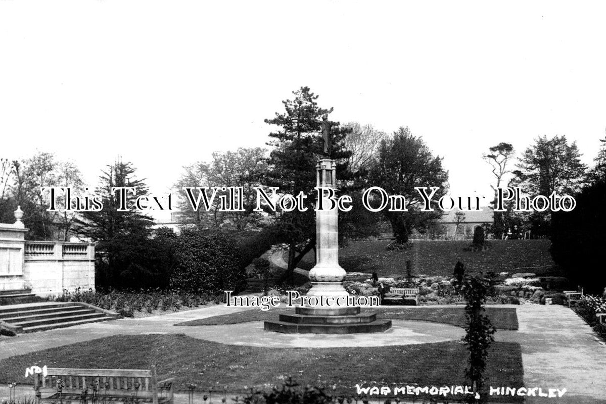 LC 1050 - Hinckley War Memorial, Leicestershire