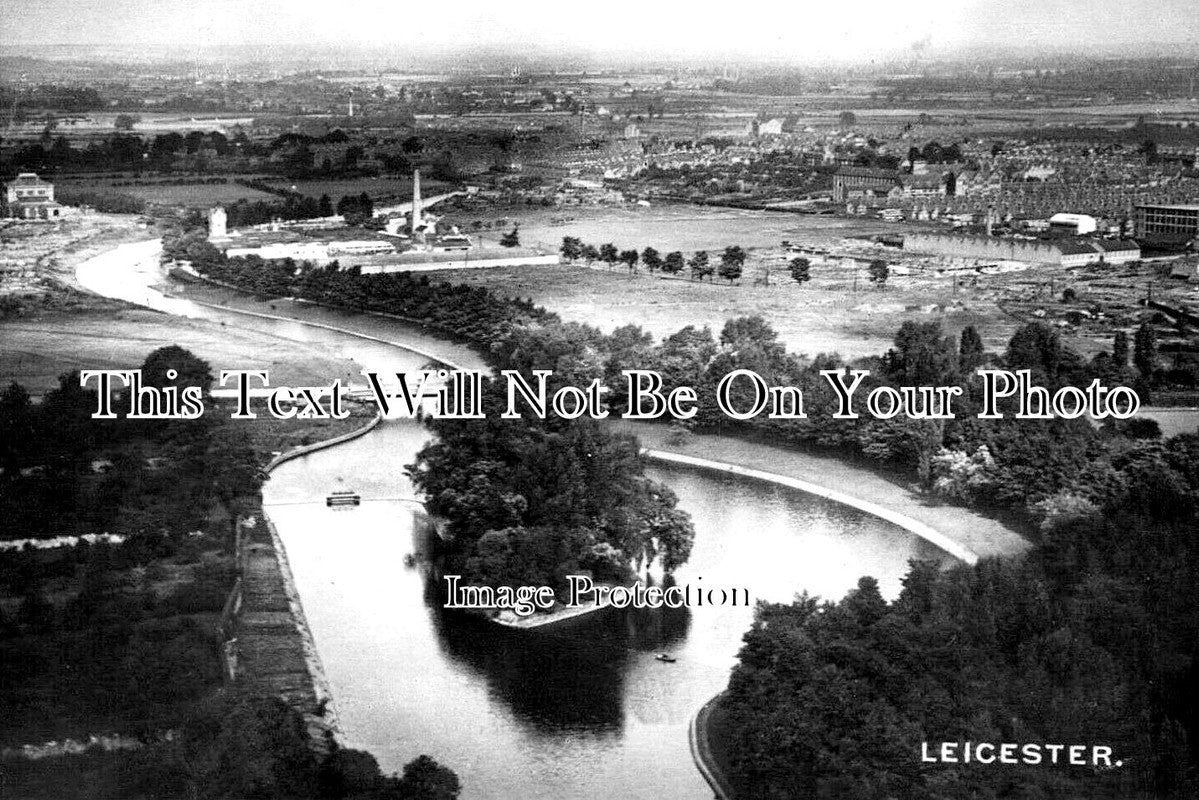 LC 1089 - Aerial View Of Leicester, Leicestershire