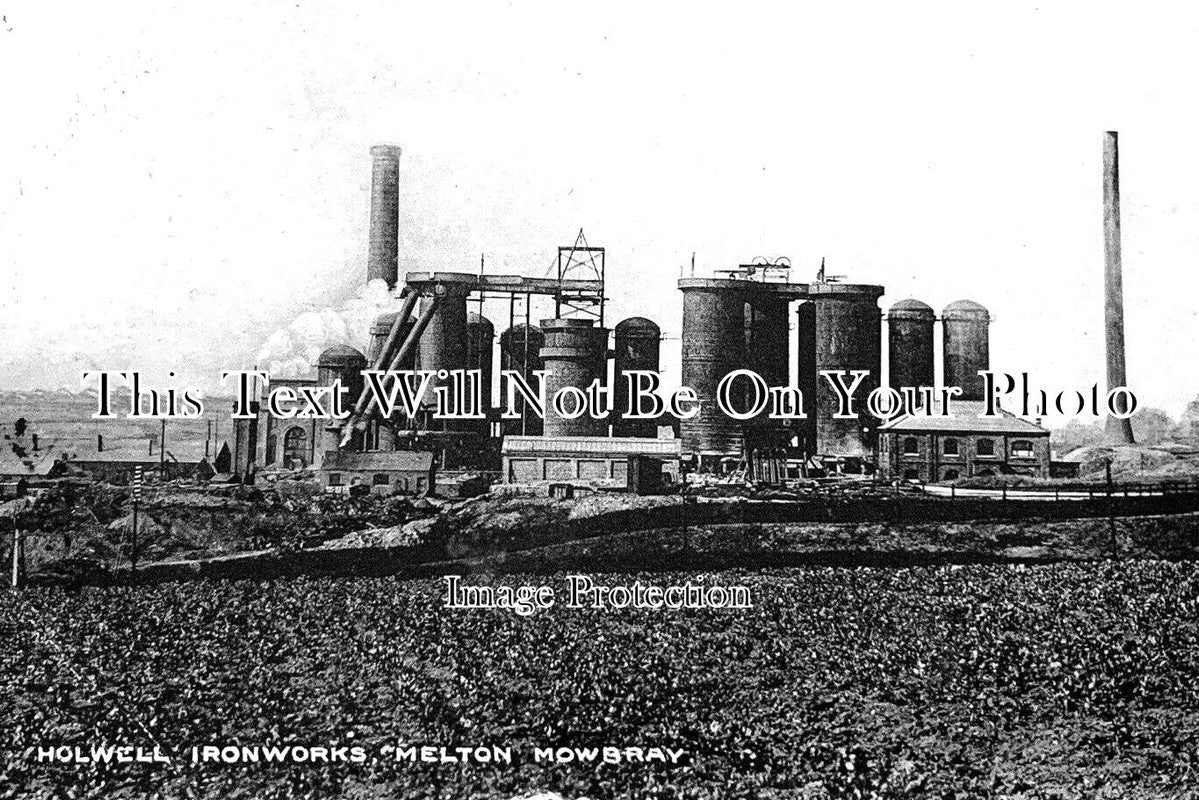 LC 1108 - Holwell Ironworks, Melton Mowbray, Leicestershire c1906
