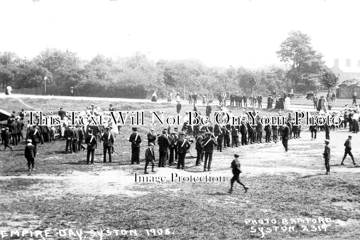LC 1134 - Empire Day, Syston, Leicestershire 1908