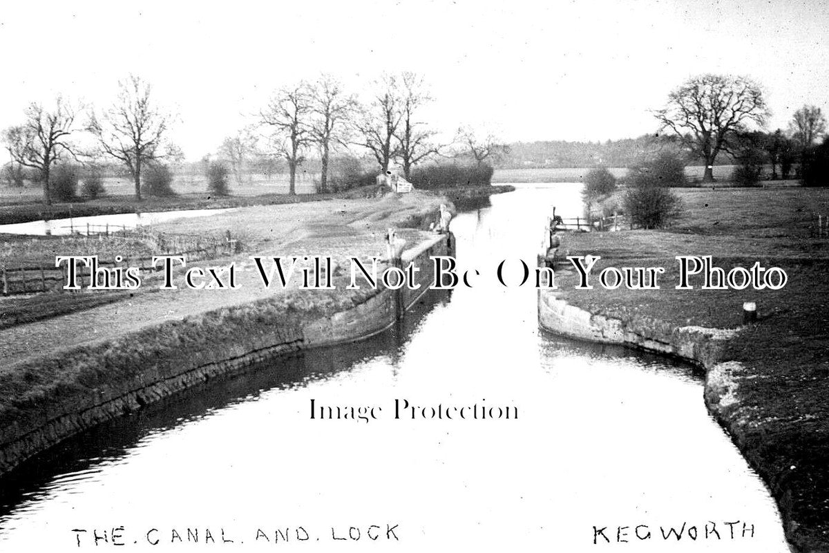 LC 1137 - The Canal & Lock, Kegworth, Leicestershire