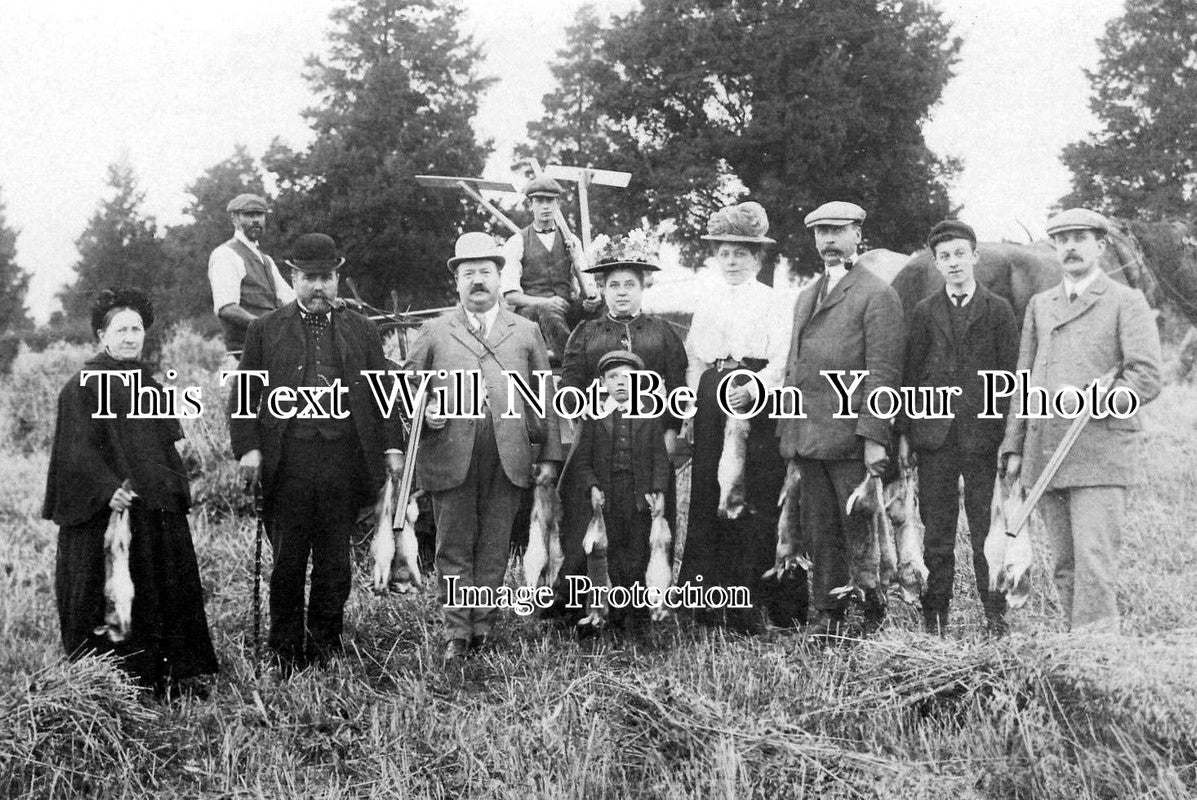 LC 116 - Rabbit Shooting, Market Harborough, Leicestershire