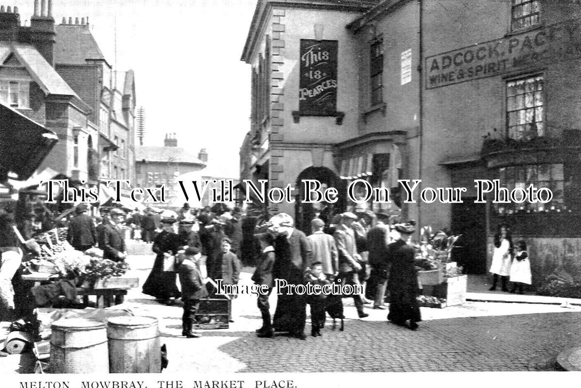 LC 1160 - The Market Place, Melton Mowbray, Leicestershire