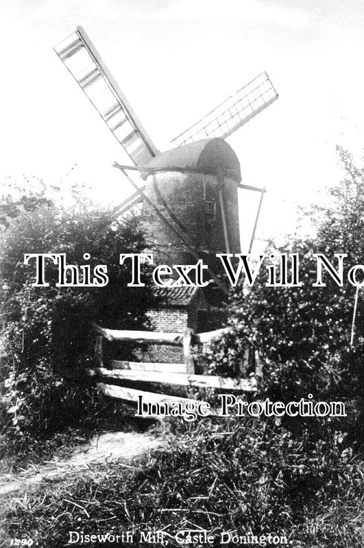 LC 1193 - Diseworth Windmill, Mill, Castle Donington, Leicestershire