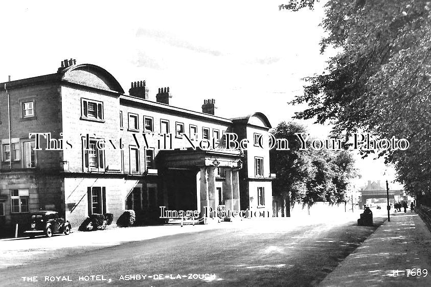 LC 1216 - The Royal Hotel, Ashby De La Zouch, Leicestershire c1957