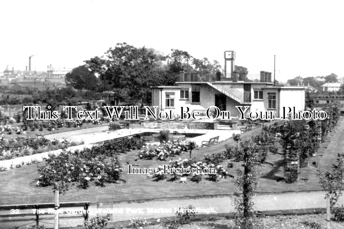 LC 1219 - Rose Garden, Welland Park, Market Harborough, Leicestershire