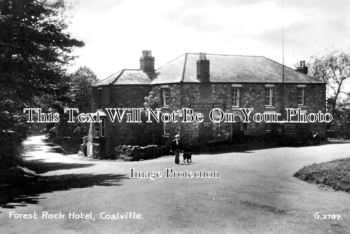LC 1232 - Forest Rock Hotel, Coalville, Leicestershire c1947