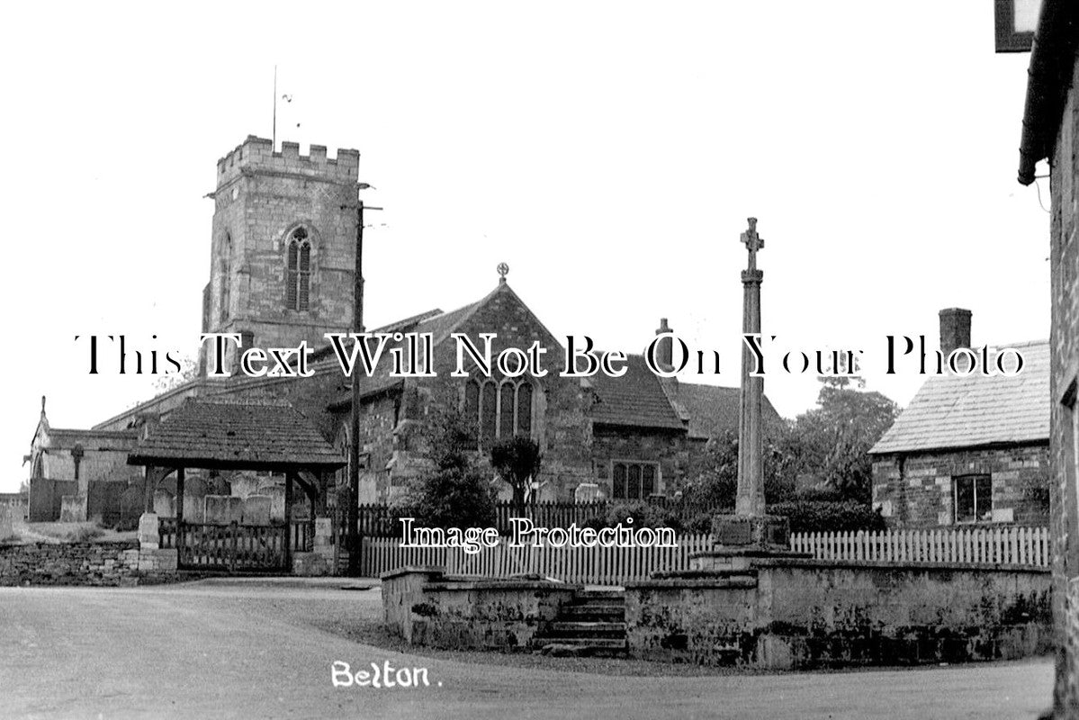 LC 1292 - Belton Church, Leicestershire c1956