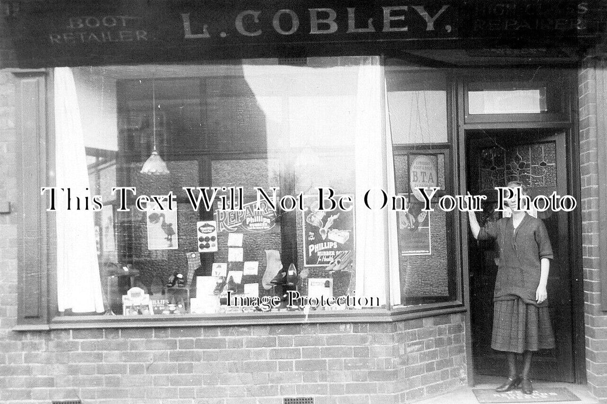 LC 1313 - L Cobley Boot Shop, Freeman Road, Leicester, Leicestershire