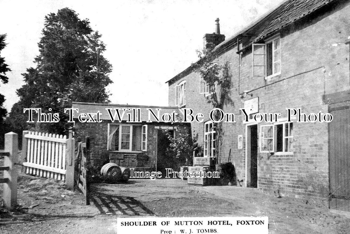 LC 1332 - Shoulder Of Mutton Hotel, Foxton, Leicestershire