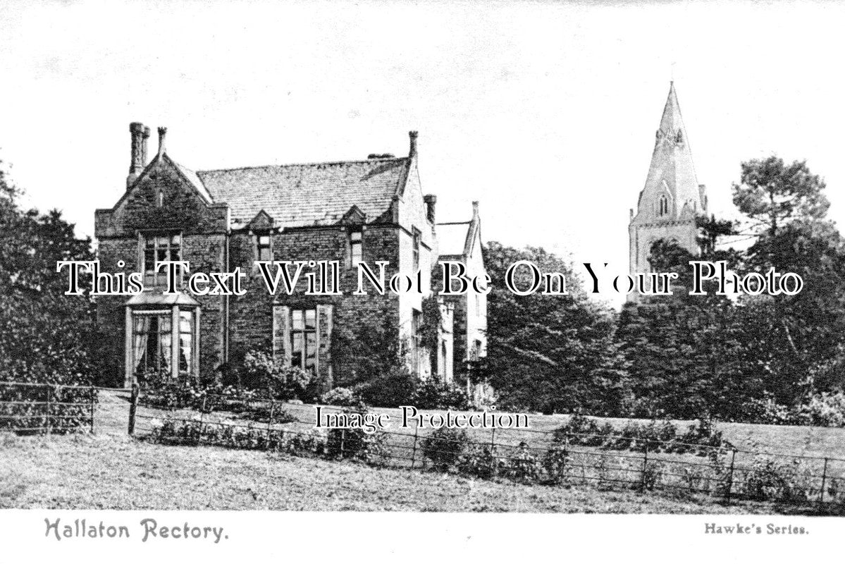 LC 1355 - Hallaton Rectory, Leicestershire c1910
