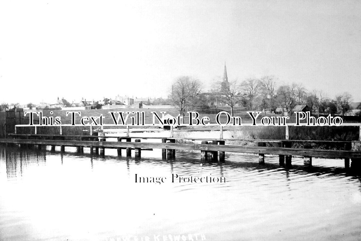 LC 1356 - The Weir At Kegworth, Leicestershire