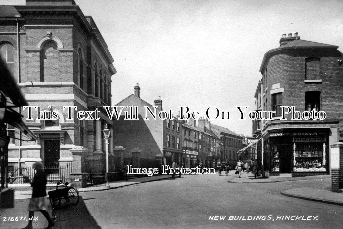 LC 140 - New Buildings, Hinckley, Leicestershire c1933
