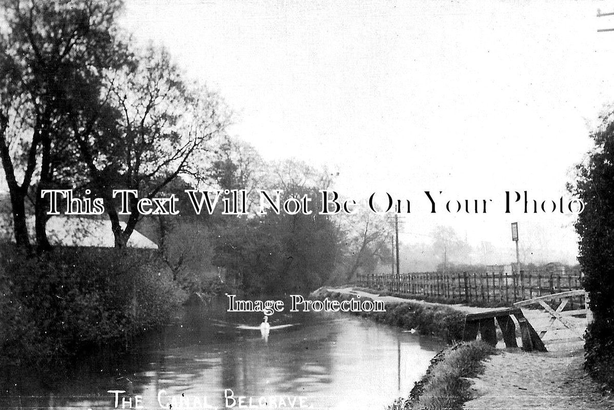 LC 1422 - The Canal At Belgrave, Leicestershire