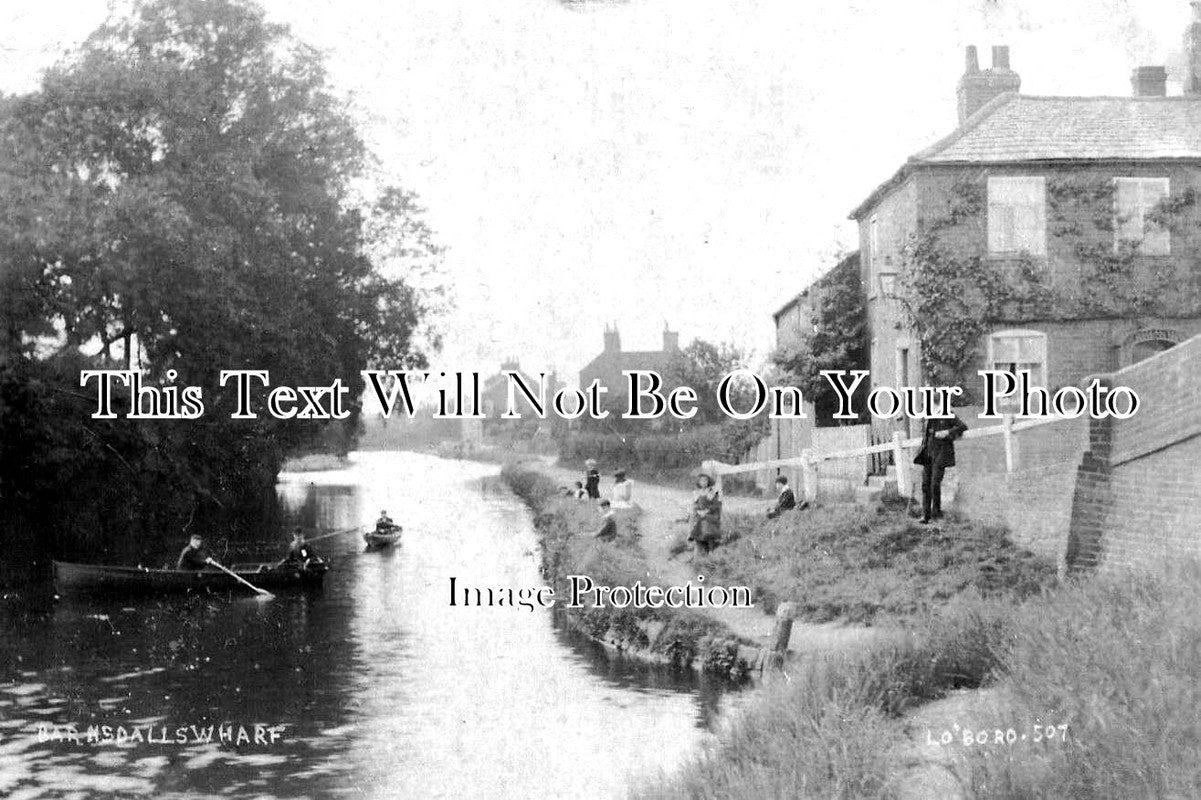 LC 1426 - The Canal At Barnsdall Wharf, Derby Road, Loughborough