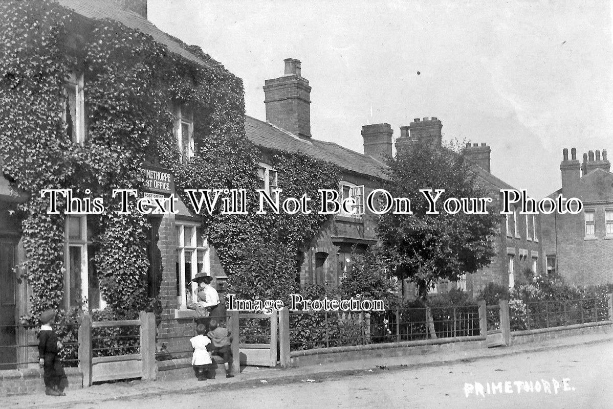 LC 154 - Post Office, Primethorpe, Leicestershire c1918