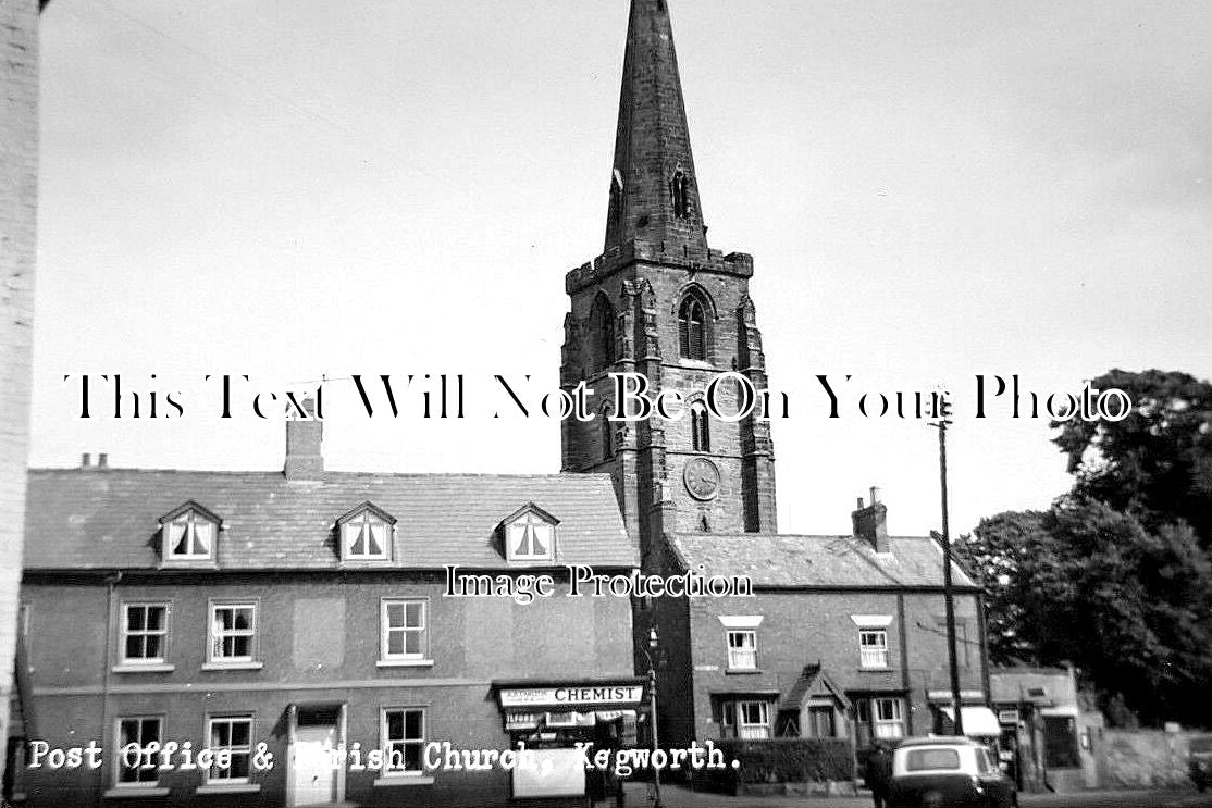 LC 1611 - Post Office & Parish Church, Kegworth, Leicestershire