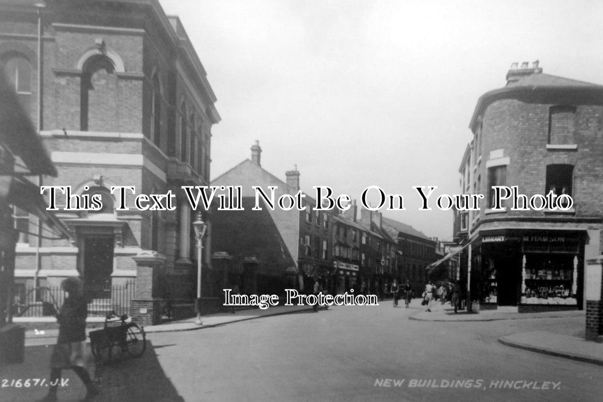 LC 190 - New Buildings, Hinckley, Leicestershire c1932
