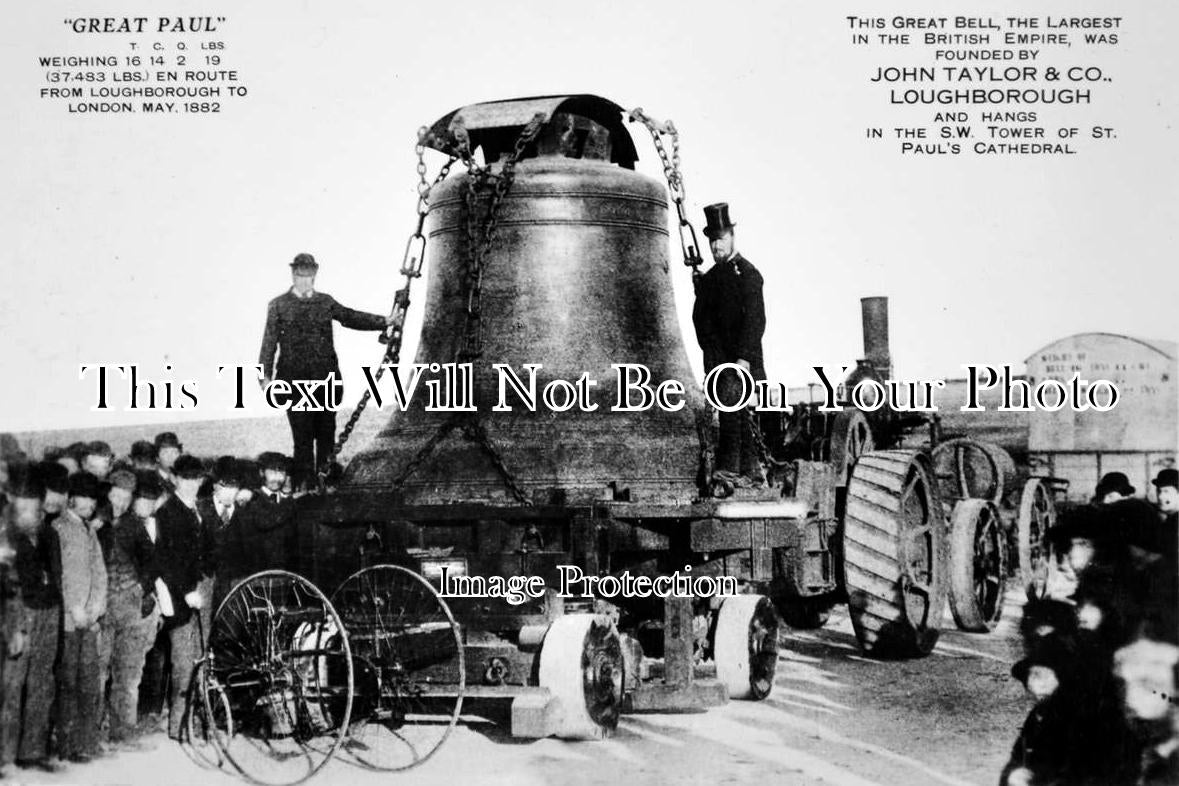 LC 203 - J Taylor Bell Foundry, Loughborough, Leicestershire