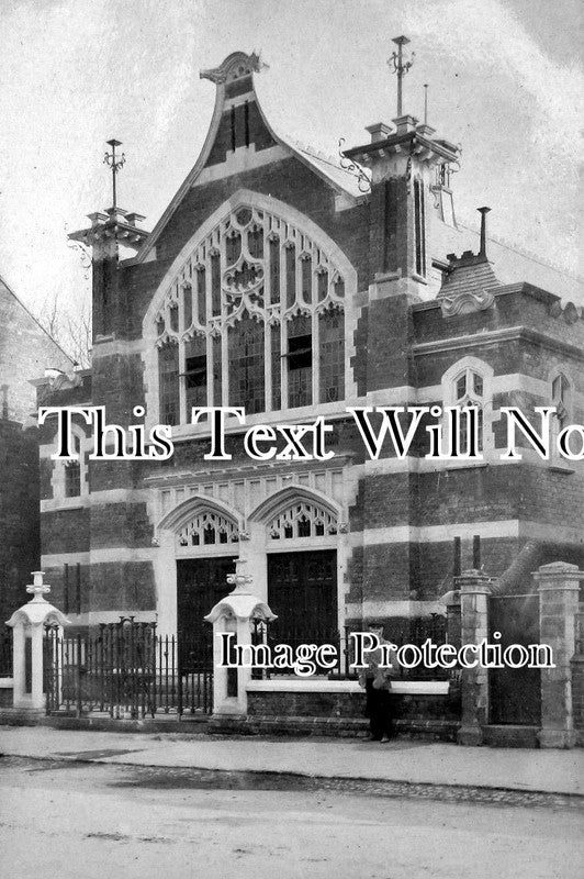 LC 233 - Baptist Church, Coventry Road, Market Harborough, Leicestershire c1908